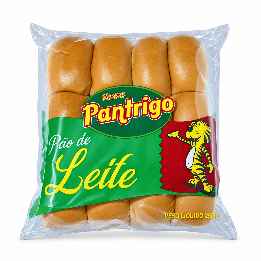 Embalagem de Pão de Leite 240g