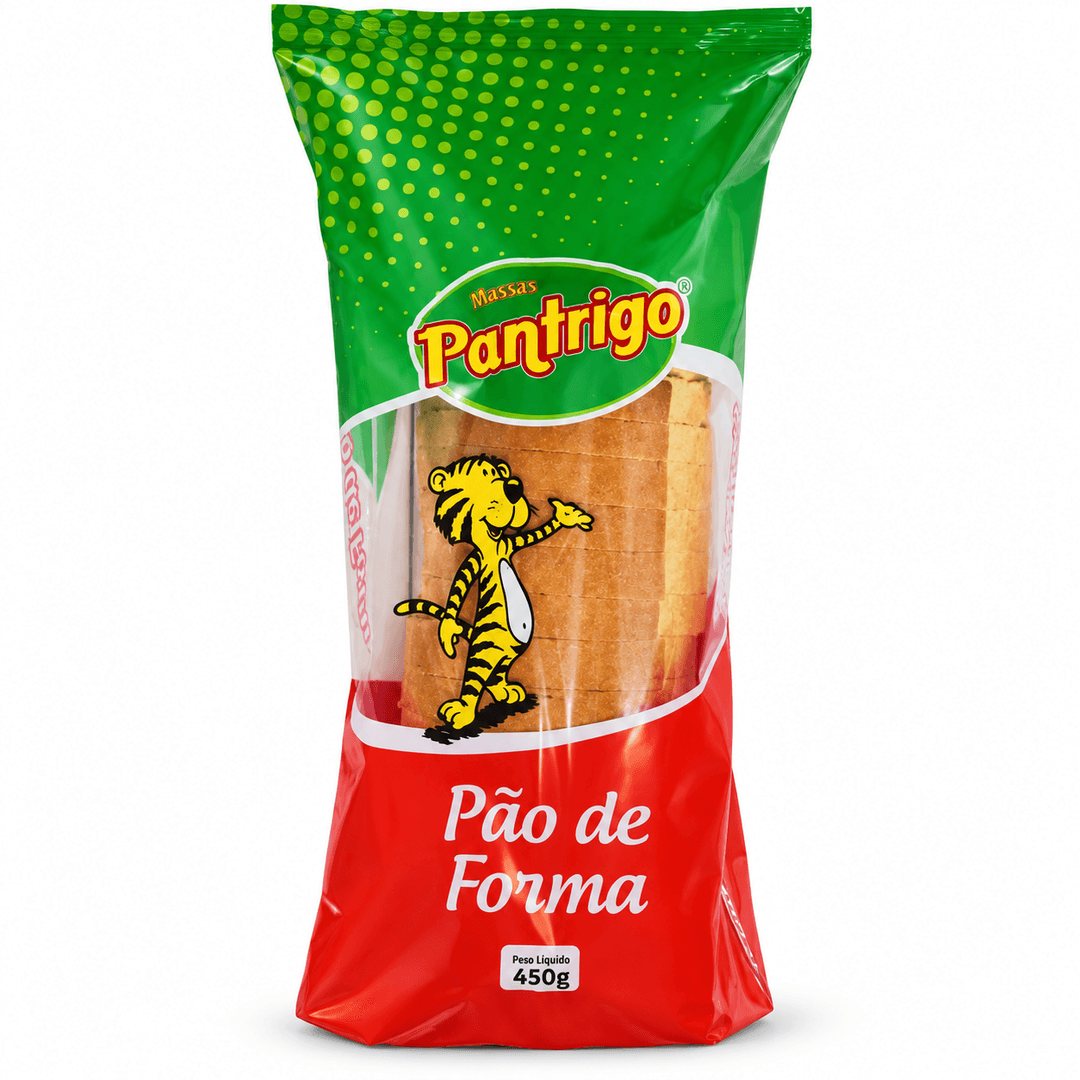 Embalagem de Pão de Forma Tradicional 400g
